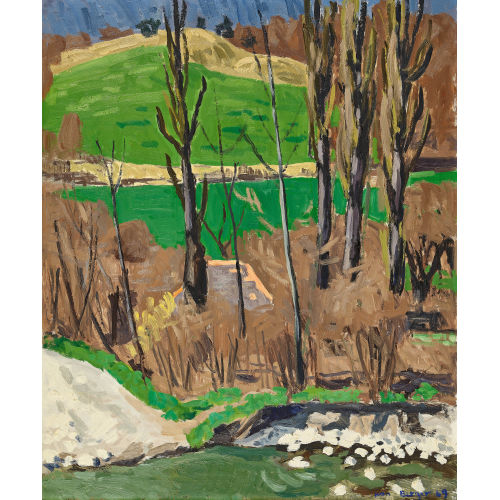 JEAN (EIGTL. JEAN-LOUIS) BERGER : 'Au vieux moulin' (DOBIASCHOFSKY AUKTIONEN AG)