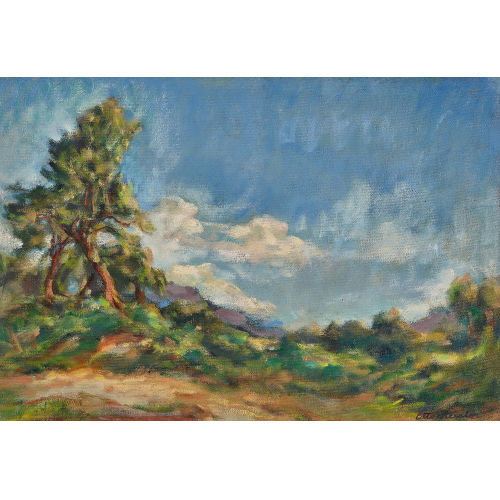 OTTO MEISTER : 'Magliasina Landschaft' (DOBIASCHOFSKY AUKTIONEN AG)