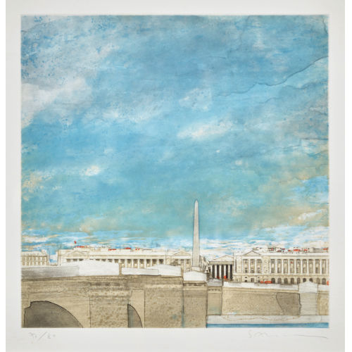 GOTTFRIED SALZMANN : Place de la Concorde (DOBIASCHOFSKY AUKTIONEN AG)
