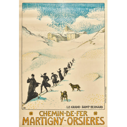 ALBERT MURET : 'Chemin-de-Fer Martigny-Orsi�res' (DOBIASCHOFSKY AUKTIONEN AG)