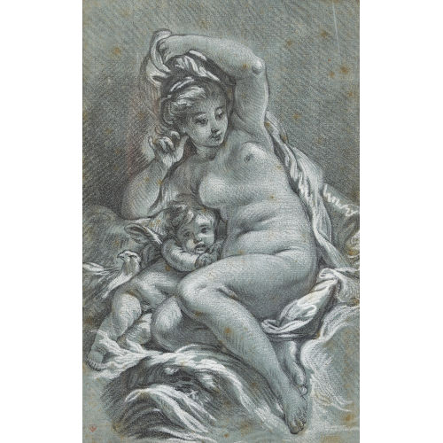 LOUIS MARIN BONNET : 'Venus et l'Amor sur un Dauphin' (DOBIASCHOFSKY AUKTIONEN AG)