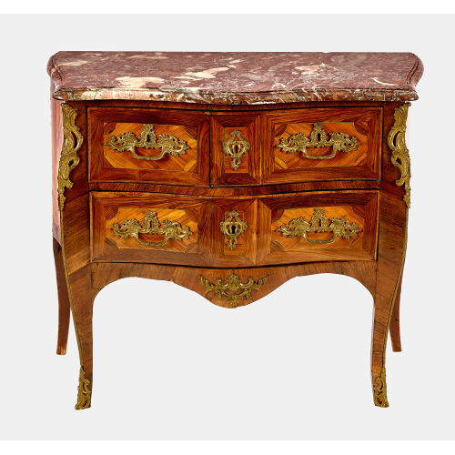 KOMMODE : Louis XV, Frankreich, um 1750 (Charles Chevallier) (DOBIASCHOFSKY AUKTIONEN AG)