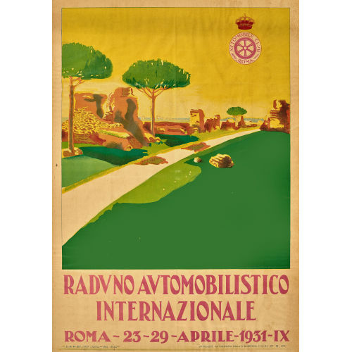 ANONYM : 'Raduno Automobilistico Internazionale 1931' (DOBIASCHOFSKY AUKTIONEN AG)