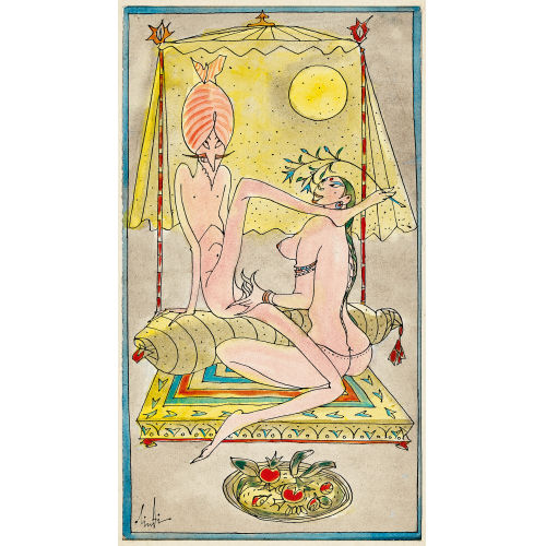ALBERT) LINDI (EIGTL. LINDEGGER : 'Komma Sutram oder die altindische Liebeskunst' (DOBIASCHOFSKY AUKTIONEN AG)