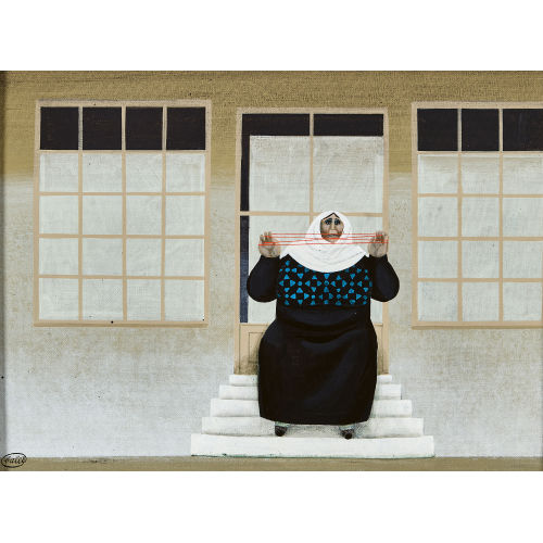 JAN BALET : 'Offenbarung. Griechische Nonne' (DOBIASCHOFSKY AUKTIONEN AG)