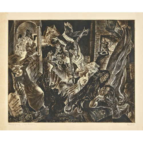 FRITZ EDUARD PAULI : 'Kreuzigung' (DOBIASCHOFSKY AUKTIONEN AG)