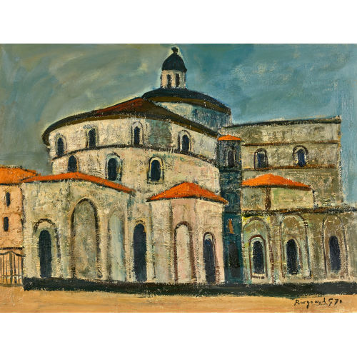 GEORGES BORGEAUD : '�glise Dordogne' (DOBIASCHOFSKY AUKTIONEN AG)