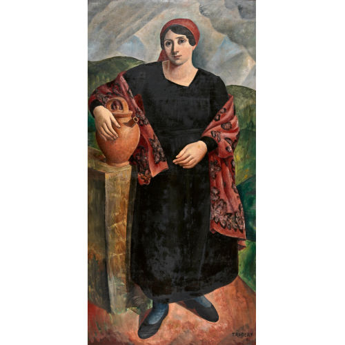 PAUL TH�OPHILE ROBERT : Femme � la cruche (DOBIASCHOFSKY AUKTIONEN AG)