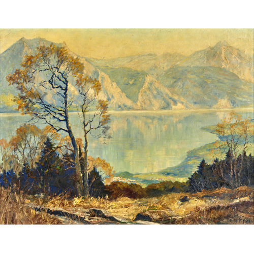 OTTO EDUARD PIPPEL : 'Gebirgsee' (DOBIASCHOFSKY AUKTIONEN AG)