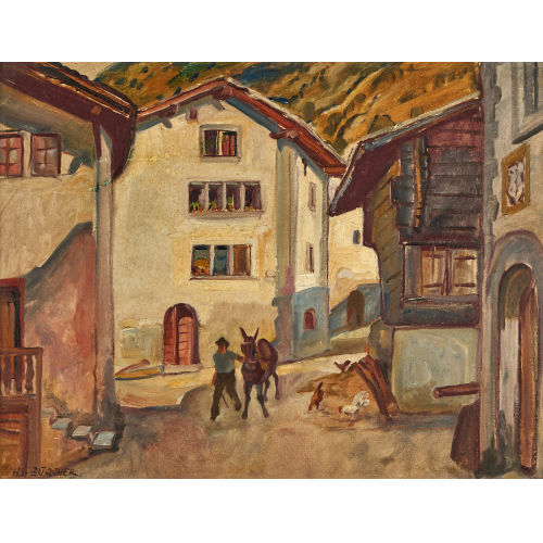 HANS Z�RCHER : 'Turtmann Wallis' (DOBIASCHOFSKY AUKTIONEN AG)