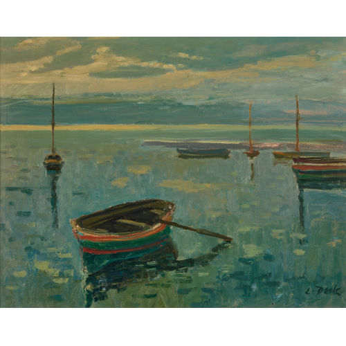 LEO DECK : 'Am Genfersee' (DOBIASCHOFSKY AUKTIONEN AG)