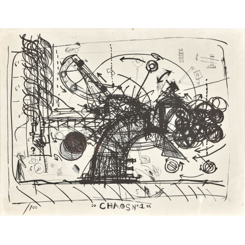 JEAN TINGUELY : 'Chaos No 1' (DOBIASCHOFSKY AUKTIONEN AG)