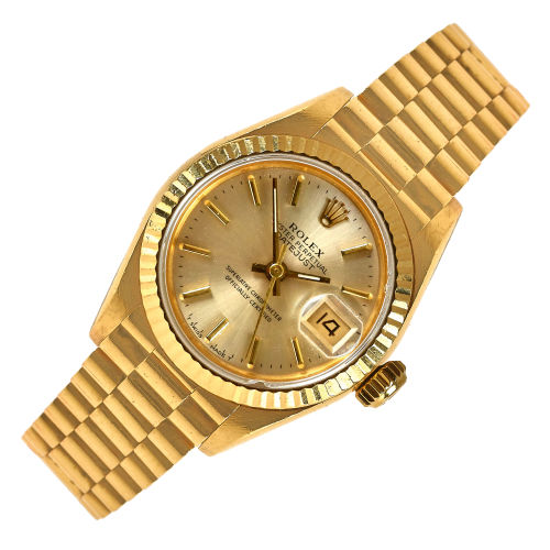 ROLEX : Damenarmbanduhr 'Oyster Perpetual Datejust' (DOBIASCHOFSKY AUKTIONEN AG)