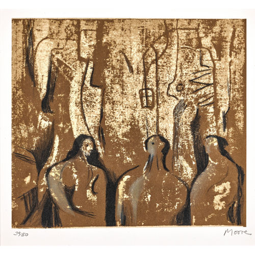 HENRY MOORE : 'The tree Marys' (DOBIASCHOFSKY AUKTIONEN AG)
