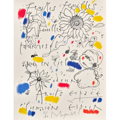 RUDOLF MUMPRECHT : 'feuilles, feuilles, feuilles' (DOBIASCHOFSKY AUKTIONEN AG)