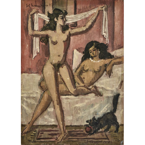 �MILE FRAN�OIS CHAMBON : Deux femmes nues (DOBIASCHOFSKY AUKTIONEN AG)