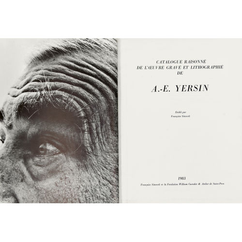 ALBERT-EDGAR YERSIN : Fran�oise Simecek: 'Catalogue raisonn� de l'oeuvre grav� et lithographi� de A.-E. Yersin' (DOBIASCHOFSKY AUKTIONEN AG)