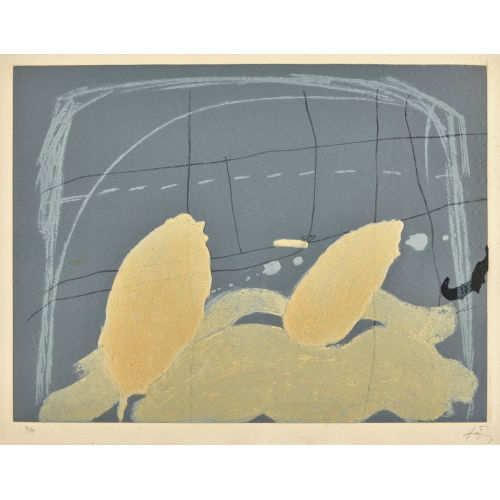 ANTONI T�PIES : 'Aparicions 5' (DOBIASCHOFSKY AUKTIONEN AG)