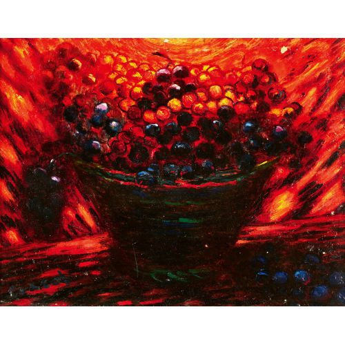 ANDR� JEAN EVARD : Nature morte aux raisins (DOBIASCHOFSKY AUKTIONEN AG)