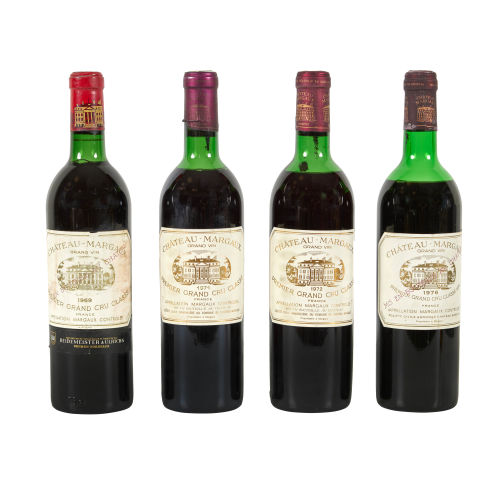 CH�TEAU MARGAUX : Margaux, Premier Grand Cru Class�, 1969/1971/1972/1976 (DOBIASCHOFSKY AUKTIONEN AG)