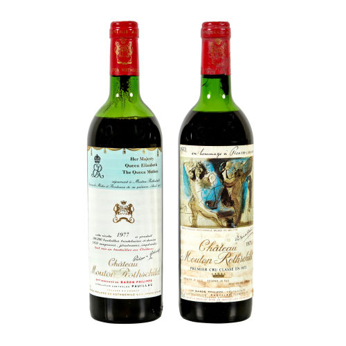CH�TEAU MOUTON ROTHSCHILD : Pauillac, Premier Grand Cru Class�, 1973/1977 (DOBIASCHOFSKY AUKTIONEN AG)