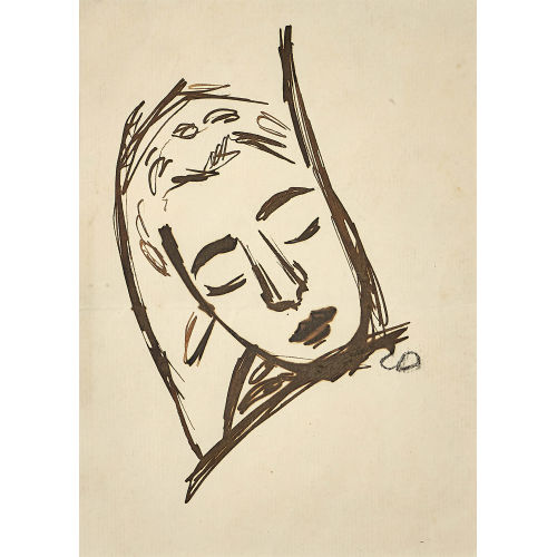 CUNO AMIET : 'Schlafende' (DOBIASCHOFSKY AUKTIONEN AG)