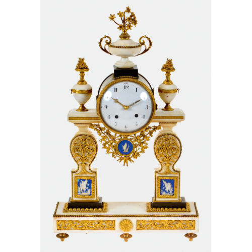 KAMINUHR : Directoire, Frankreich, um 1790-1800 (DOBIASCHOFSKY AUKTIONEN AG)