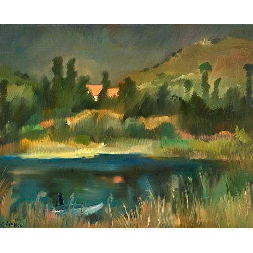 CHARLES MENGE : Uferlandschaft (DOBIASCHOFSKY AUKTIONEN AG)