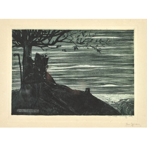 HANS EGGIMANN : 'Abendfrieden' (DOBIASCHOFSKY AUKTIONEN AG)