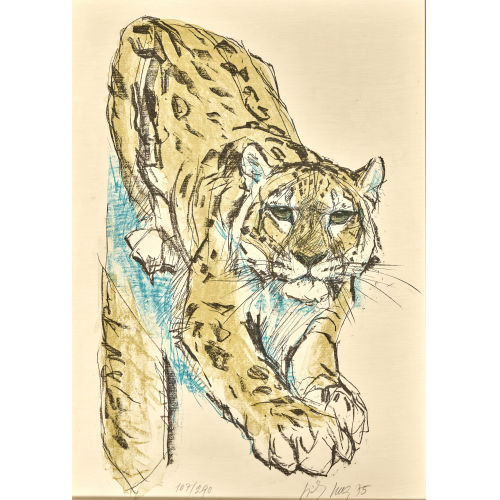 FRITZ HUG : Leopard (DOBIASCHOFSKY AUKTIONEN AG)