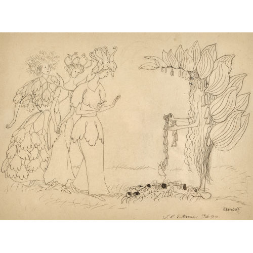 ERNST KREIDOLF : Blumenkinder (DOBIASCHOFSKY AUKTIONEN AG)