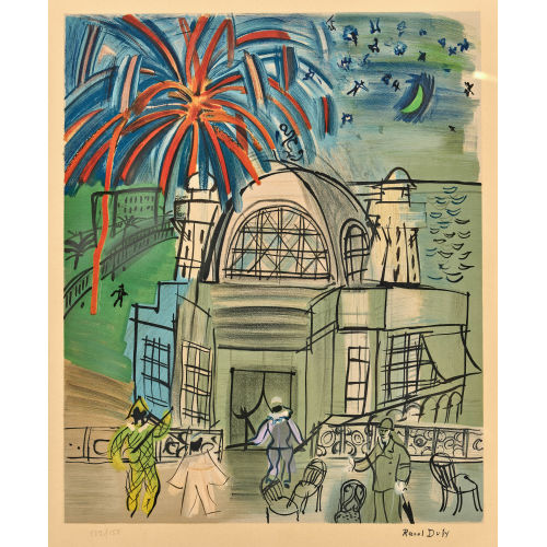RAOUL DUFY : 'Casino au Nice' (DOBIASCHOFSKY AUKTIONEN AG)