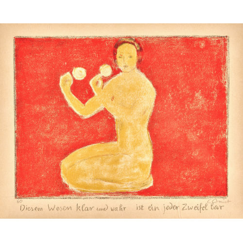 CUNO AMIET : 'Die Kunst' (DOBIASCHOFSKY AUKTIONEN AG)