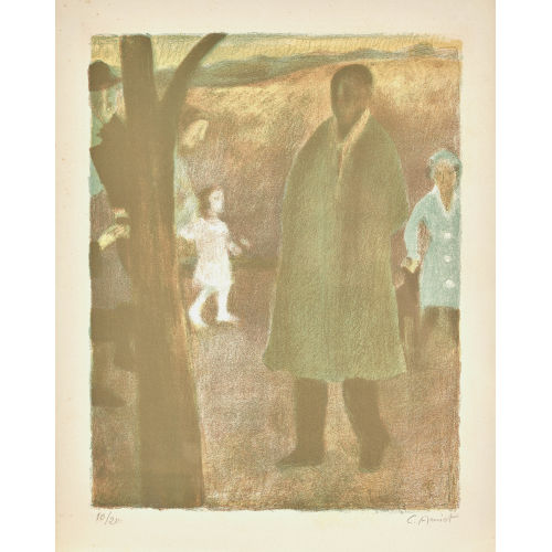 CUNO AMIET : 'Der Spaziergang' (DOBIASCHOFSKY AUKTIONEN AG)