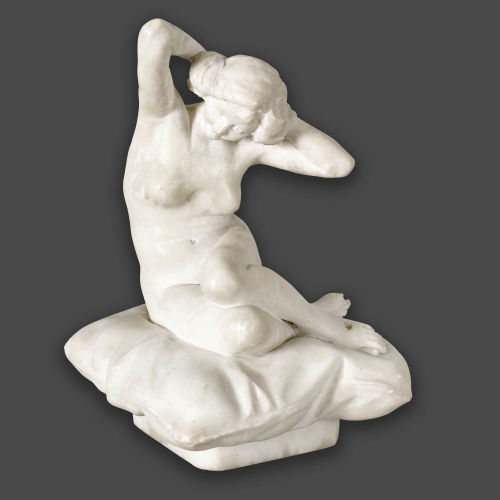 FERDINANDO VICHI : Nu sur un coussin (DOBIASCHOFSKY AUKTIONEN AG)