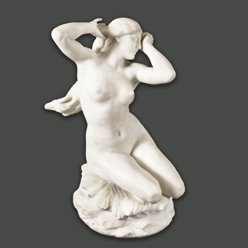 AUGUSTIN PIERRE CHARLES PE�NE : 'Madeleine au r�veil' (DOBIASCHOFSKY AUKTIONEN AG)
