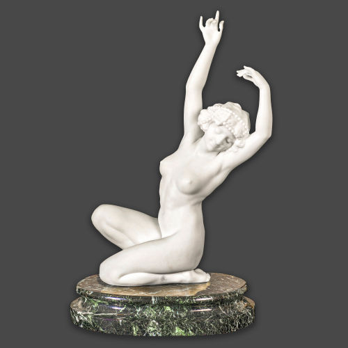 AFFORTUNATO GORI : 'La danseuse � la flamme' (DOBIASCHOFSKY AUKTIONEN AG)