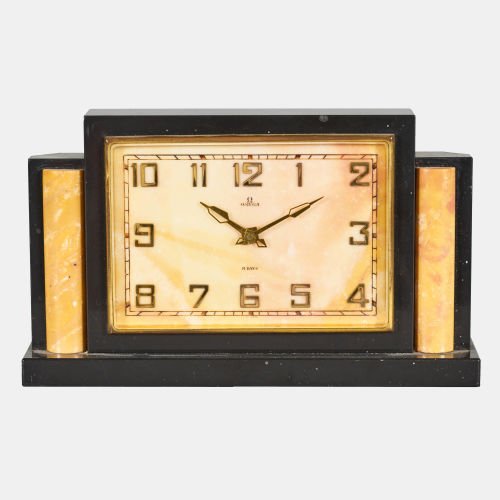 KAMINUHR : Art d�co, Biel, um 1930 (Omega) (DOBIASCHOFSKY AUKTIONEN AG)