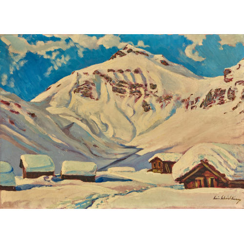 LOUIS SCHICKLING : Das Schilthorn (DOBIASCHOFSKY AUKTIONEN AG)