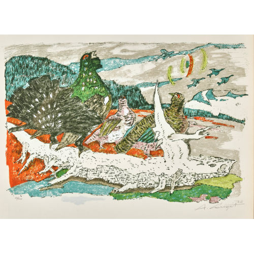 ALOIS CARIGIET : Auerhahn (DOBIASCHOFSKY AUKTIONEN AG)
