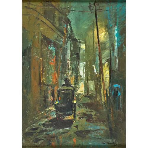 MINH L� : N�chtliche Strassenszene (DOBIASCHOFSKY AUKTIONEN AG)
