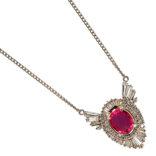 RUBIN-DIAMANT-COLLIER : (DOBIASCHOFSKY AUKTIONEN AG)