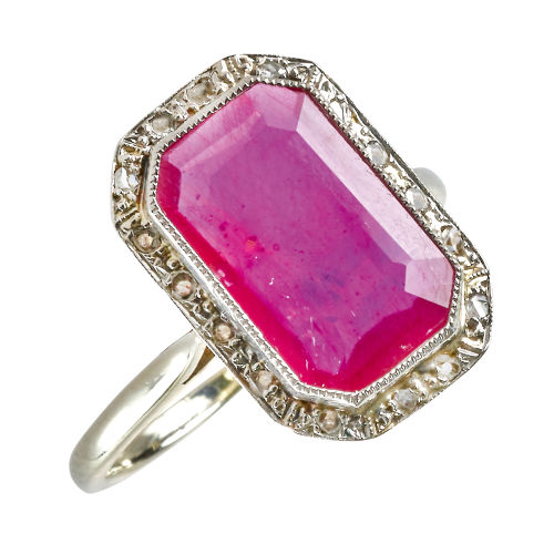 RUBIN-RING : (DOBIASCHOFSKY AUKTIONEN AG)
