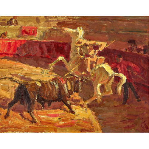 IGNAZ EPPER : Der Stierkampf (DOBIASCHOFSKY AUKTIONEN AG)