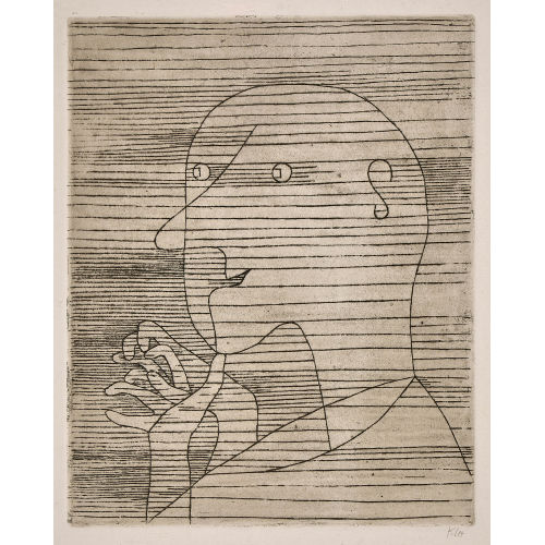 PAUL KLEE : 'Rechnender Greis' (DOBIASCHOFSKY AUKTIONEN AG)