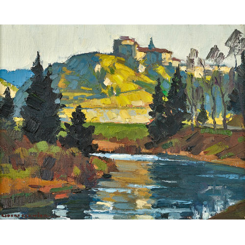 ROBERT FERNIER : 'Bords du Doubs' (DOBIASCHOFSKY AUKTIONEN AG)