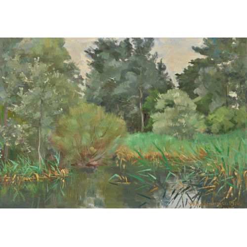 WILLIAM R�THLISBERGER : 'Ancienne Thielle' (DOBIASCHOFSKY AUKTIONEN AG)