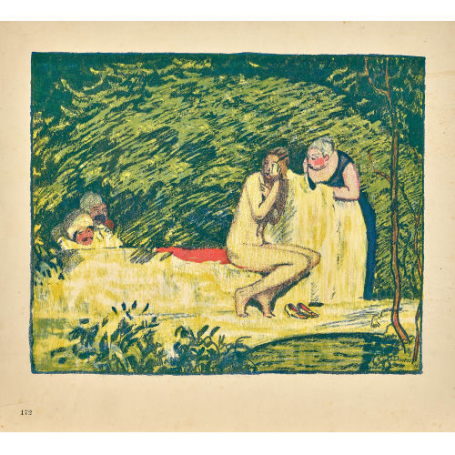 EMIL CARDINAUX : Susanna nach dem Bade (DOBIASCHOFSKY AUKTIONEN AG)