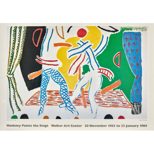 DAVID HOCKNEY : 'Hockney Paints the Stage Walker Art Center 1983/84' (DOBIASCHOFSKY AUKTIONEN AG)