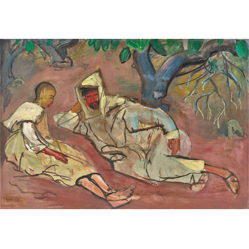ERNST MORGENTHALER : 'Siesta Marokko' (DOBIASCHOFSKY AUKTIONEN AG)